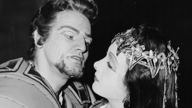 Keith Michell et Margaret Whiting dans le rôle de Mark Antony et de Cléopatre