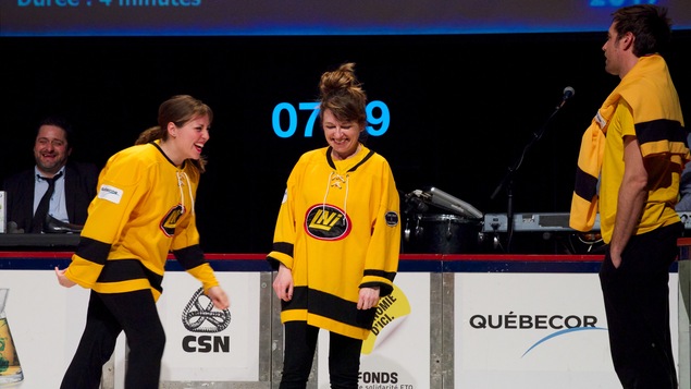Marie-Ève Morency, Diane Lefrançois et Jean-François Nadeau