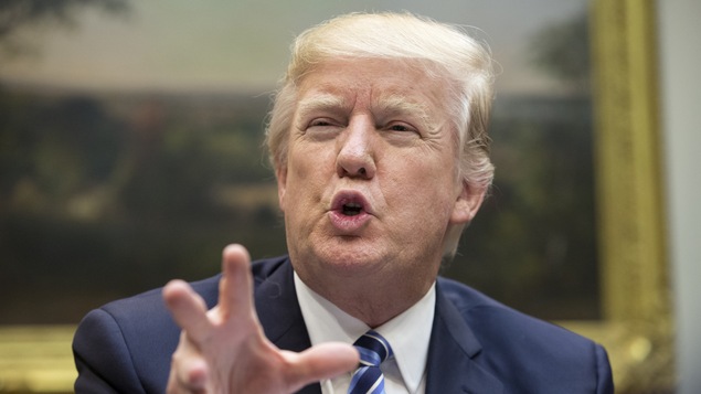 Le président américain Donald Trump