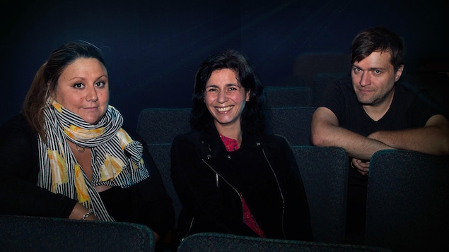 Sophie Parizeau, Helen Faradji et Rafaël Ouellet