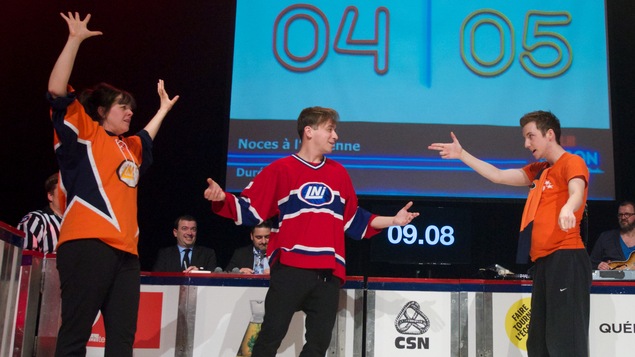 Joëlle Paré-Beaulieu, François-Étienne Paré et Pier-Luc Funk