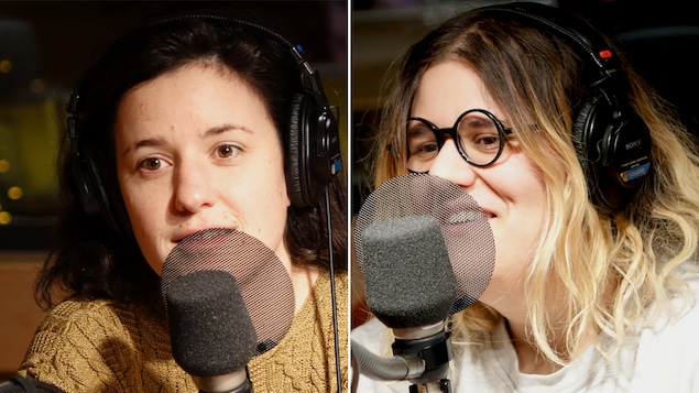 Safia Nolin et Virginie Fortin se prêtent au jeu des <i>Petites anecdotes</i>.