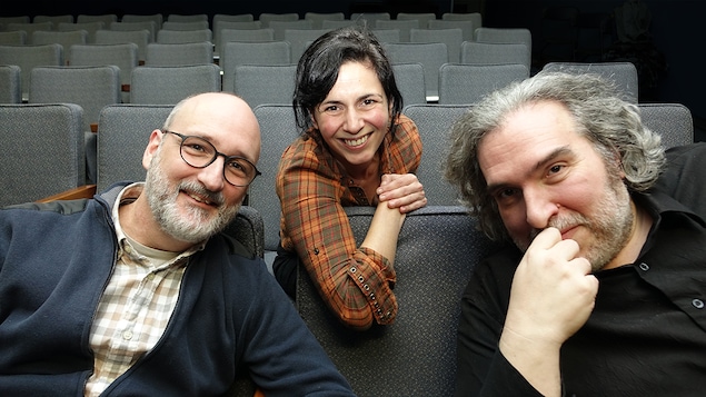 Martin Bilodeau, Helen Faradji et Georges Privet
