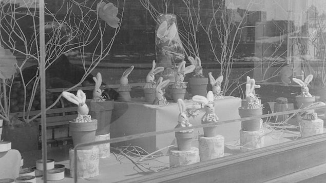Décorations de Pâques dans les années 1900
