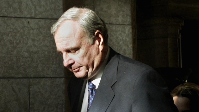 L’ancien premier ministre canadien Paul Martin en 2004