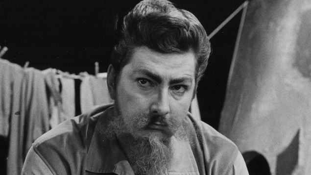 Robert Gravel dans le rôle de Don Quichotte en 1980
