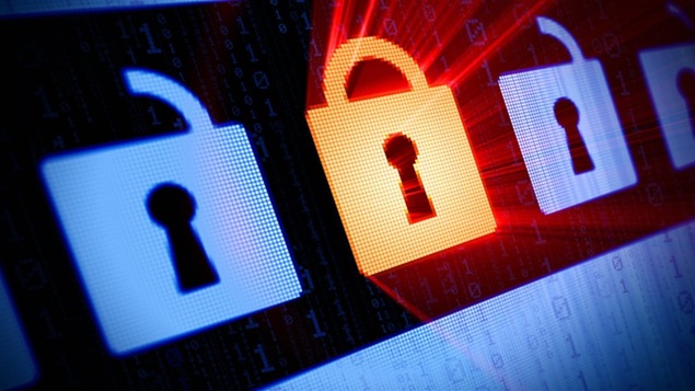 Des icônes de cadenas sur l'écran d'un ordinateur