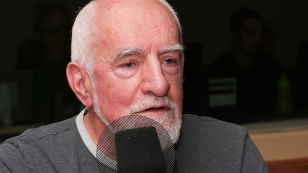 L'artiste René Derouin