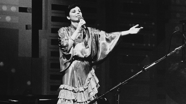 Renée Claude sur scène