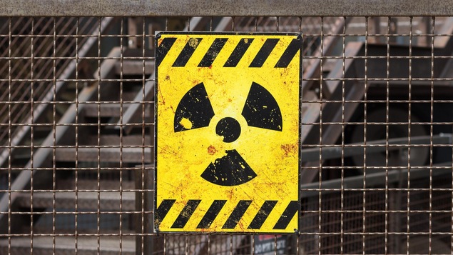 Le symbole représentant l'énergie nucléaire.