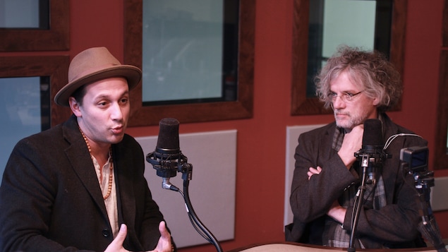 Samian et le réalisateur François Girard