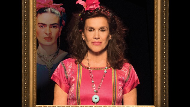 L'actrice Sophie Faucher joue Frida Kahlo