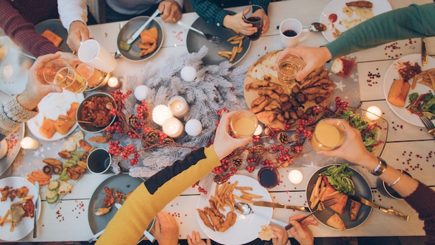 Un repas entre amis