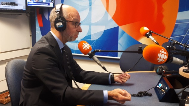 Stéphane Forget, le président-directeur général de la Fédération des Chambres de commerce du Québec