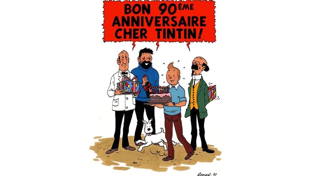 Tintin célèbre 90 ans