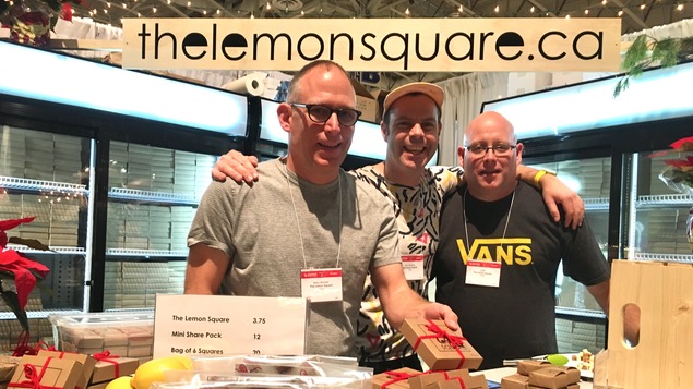 Les créateurs du carré au citron «The Lemon Square»