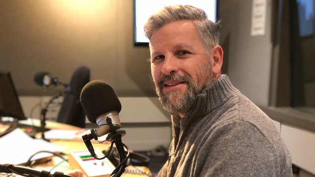 Stéphane Berthomet, en studio à Toronto.