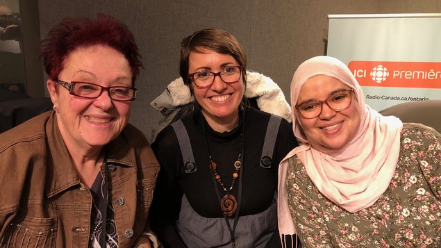 Diane Montreuil, Ludiwine Clouzot et Syrine Abdelmalek
