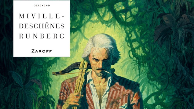 Page couverture de «Zaroff» , nouvelle oeuvre de François Miville-Deschênes
