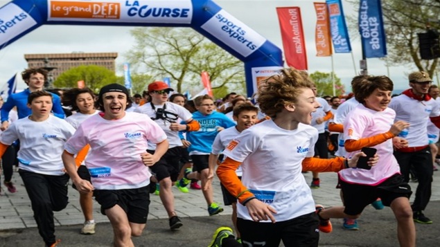 La course du Grand défi Pierre Lavoie