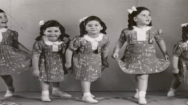 Les soeurs Dionne en 1939 Les soeurs Dionne en 1939