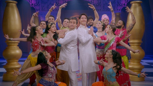une scène de bollywood.