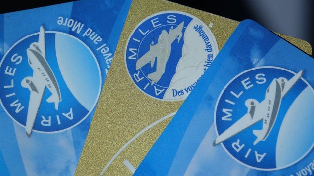 Des cartes Air Miles.