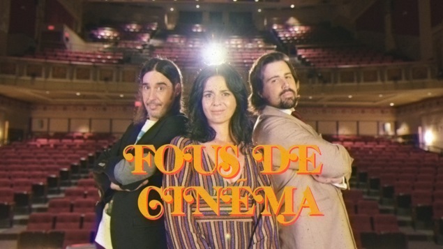 Helen Faradji, Vincent Léonard et Philippe Audrey-Larrue St-Jacques animent Fous de cinéma Helen Faradji, Vincent Léonard et Philippe Audrey-Larrue St-Jacques animent Fous de cinéma