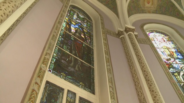 Vitrail de l'église 