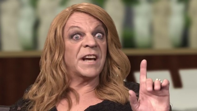 Parodie de Céline Dion à l'émission Info, sexe et mesonges Parodie de Céline Dion à l'émission Info, sexe et mesonges