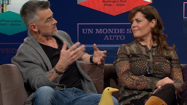 Patrice Godin et Patricia Paquin. Patrice Godin et Patricia Paquin.