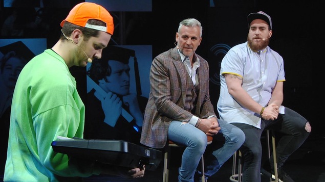 Patrick Huard et Phil Roy. Patrick Huard et Phil Roy.