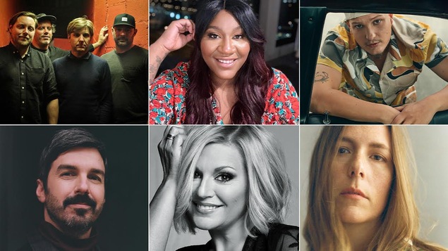 Montage photo d'un portrait des artistes. Montage photo d'un portrait des artistes.