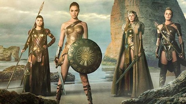 Wonder Woman et les amazones