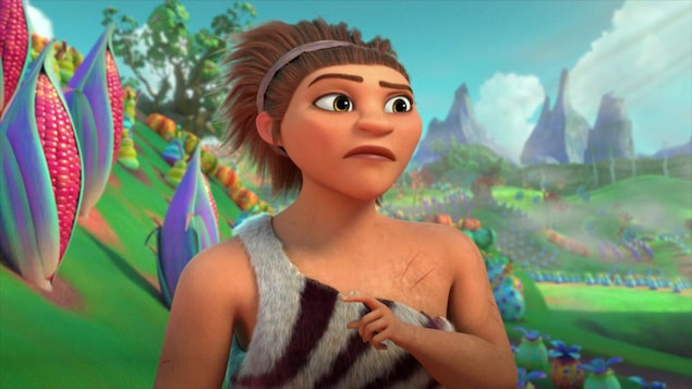 Video Les Croods Pr Histoires De Famille Pisode Chasse Au Prunelon Ici Radio Canada