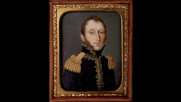 Portrait d'Aaron Ezekiel Hart (1803-1857), par Dominic Boutet, vers 1831