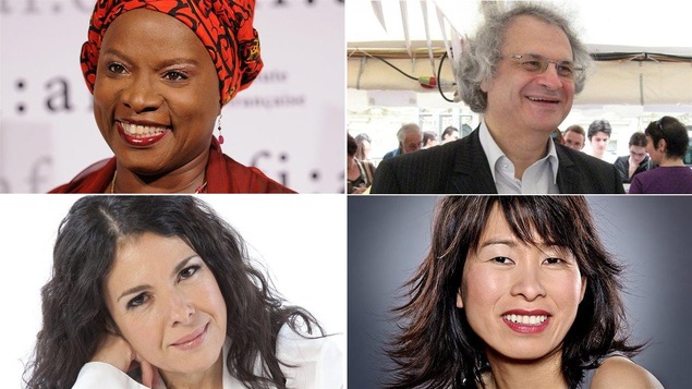 Angélique Kidjo, Amin Maalouf, Nabila Ben Youssef et Kim Thuy