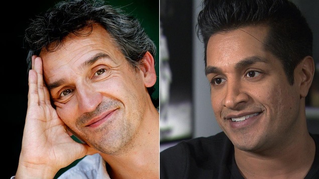 Les humoristes Bruno Coppens et Sugar Sammy