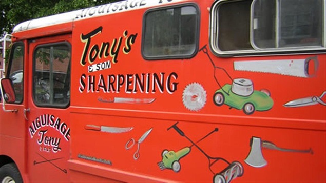 Le camion du rémouleur Tony