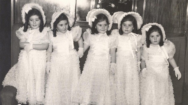Les soeurs Dionne en 1939