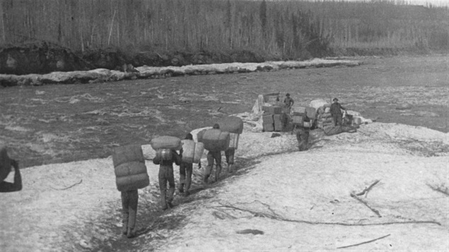 Transport de marchandises vers 1900