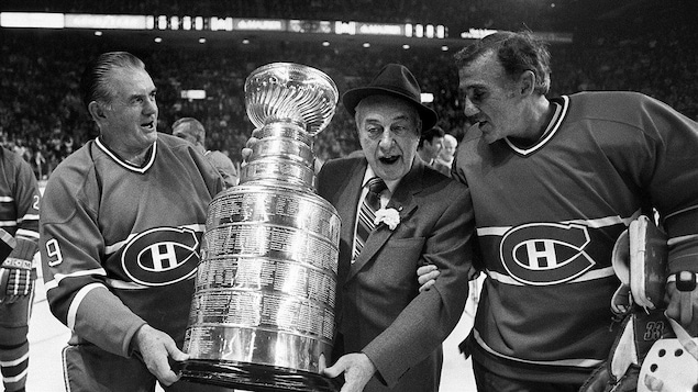 Maurice Richard, Toe Blake et Jacques Plante
