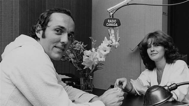 Jacques Beaulieu et Mouffe, animateurs de l'émission <i>Culbute</i>