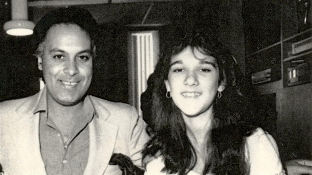 René Angélil et Céline Dion en 1981
