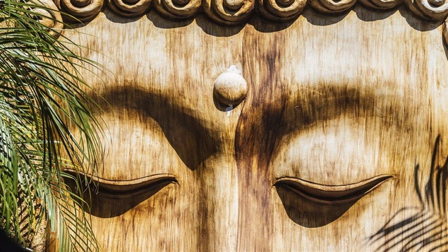 Les yeux d'un bouddha