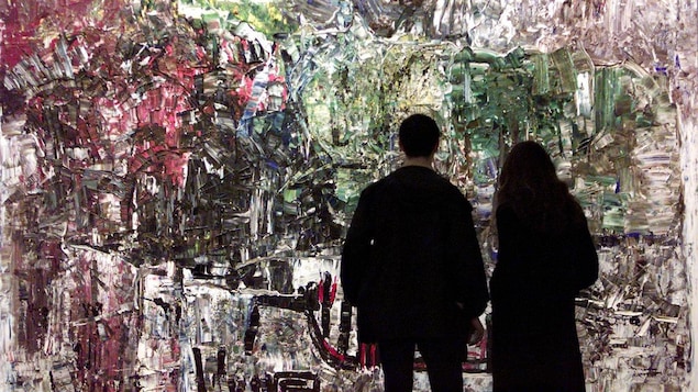 Toile de Riopelle au Musée des beaux-arts de Montréal