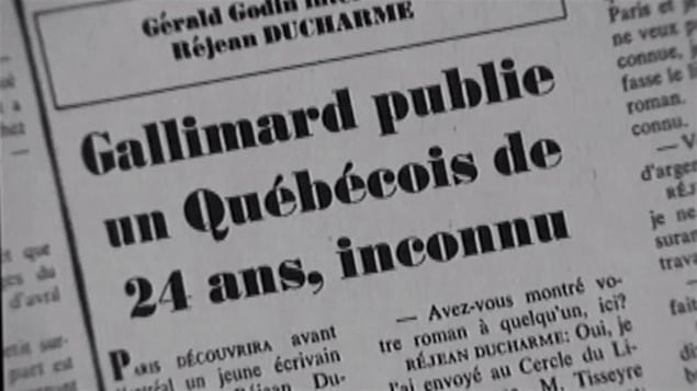 Un texte de Gérald Godin sur Réjean Ducharme