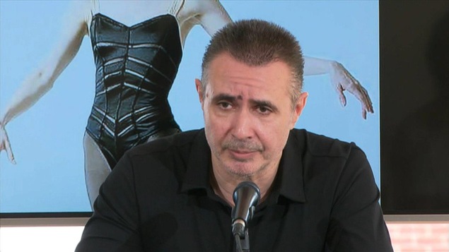 Édouard Lock rencontrait la presse ce mercredi 2 septembre pour annoncer la cessation des activités de LA LA LA Human Steps