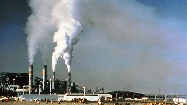 Une usine américaine dans les années 80
