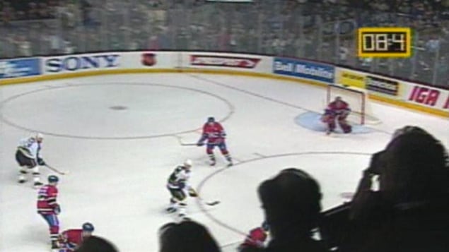 La dernière minute de jeu des Canadiens au Forum de Montréal le 11 mars 1996